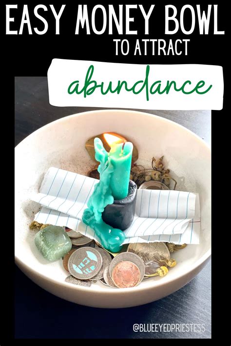 Ancient Spells and Incantations for Abundance through a Money Bowl